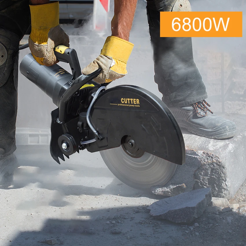 

6800w Electric Circular Saw Multi Function Angle Adjustable Protable Cutting Machine with Blades Wood Metal Stone Tile Cutter