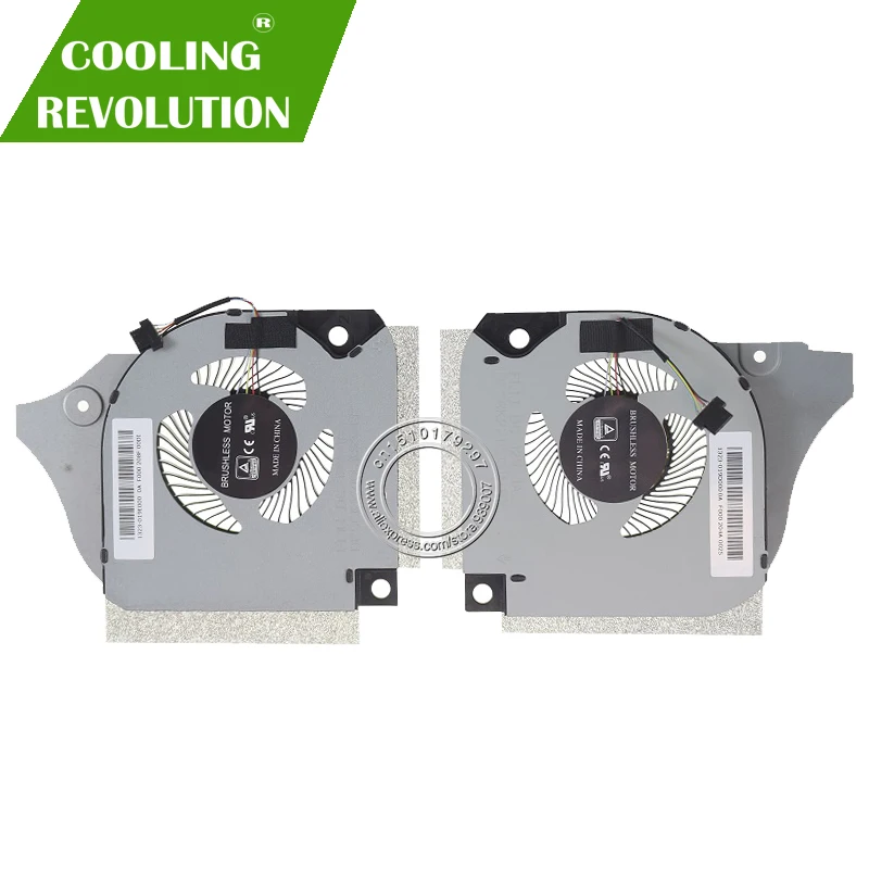 Вентилятор охлаждения ноутбука DFSCK221151822 DC12V 1A 4PIN для DELL INSPIRON G5 5590 G7 7590 7790 0C04TH C04TH