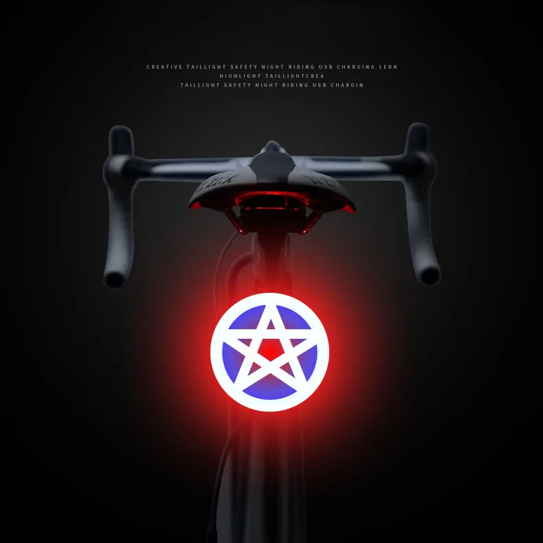 

Светодиодная велосипедная подсветка, несколько режимов освесветильник, зарядка через USB, стоп-сигнал для горных велосипедов