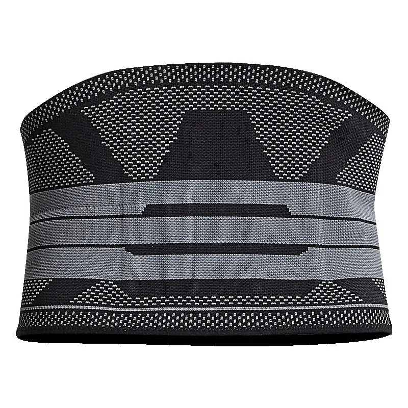 Фитнес пояс Эластичный компрессионный 4 ПВХ Поддержка талии тренер спортзал