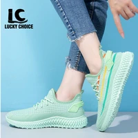 women casual shoes summer breathable slip on walking shoes ladies outdoor sports sneakers womens vulcanized shoes