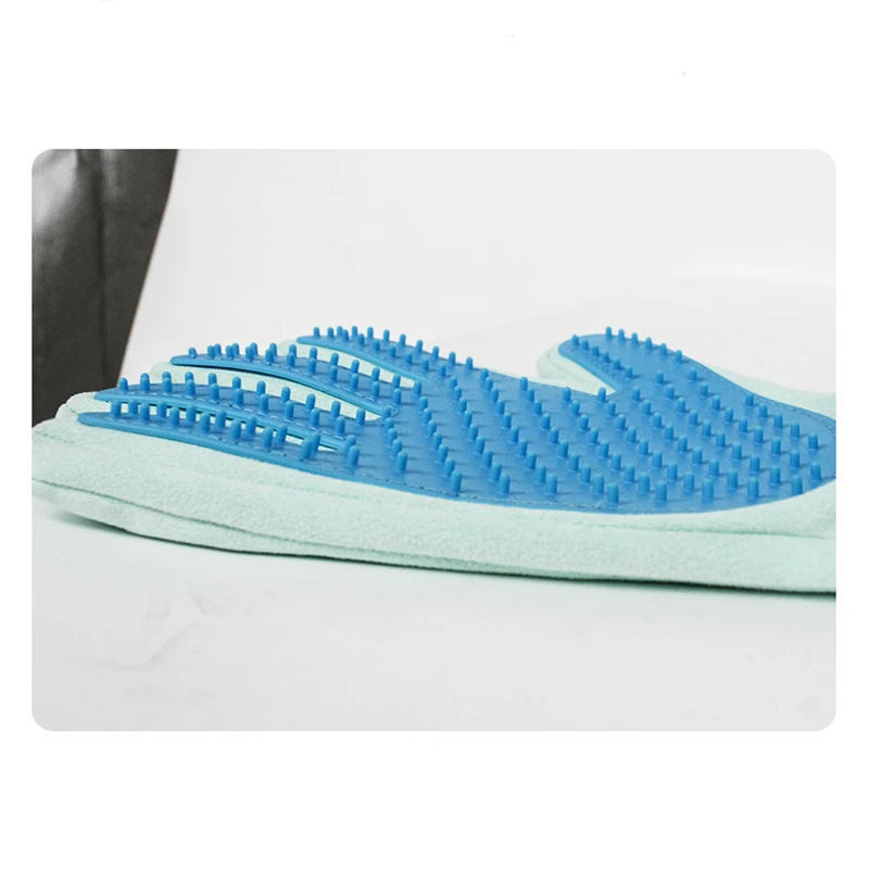 

Pet Dogs Cats Hair Brush Glove For Pet Dog Cleaning Massage Grooming Comb Supply Finger Cleaning Pet Cats Hair Brush Glove
