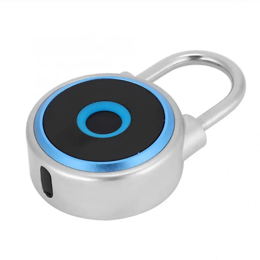 Водонепроницаемый дверной замок USB Перезаряжаемый бесключевый отпечаток пальца