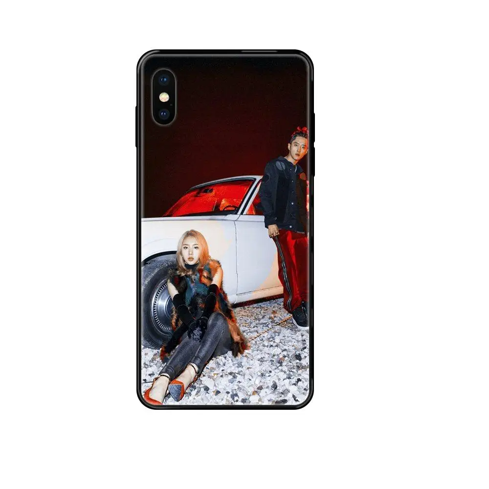 Для Redmi Note 4 5 5A 6 7 8 8T 9 9S Pro Max черный мягкий ТПУ новый стиль уникальный Корея Kpop K.a.r.d