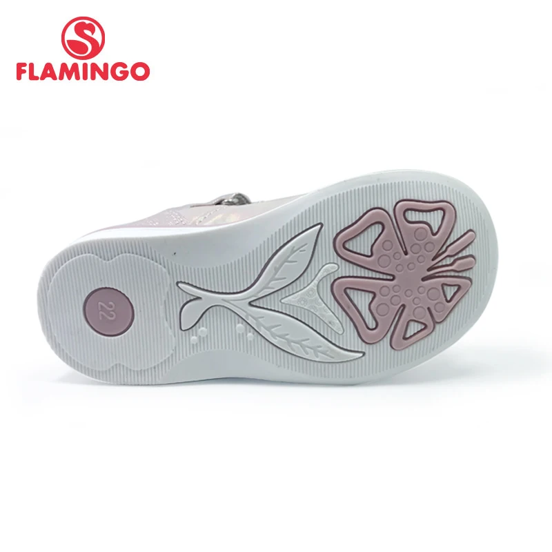 Фламинго 2021 детские сандалии на плоской подошве и застежке липучке арочный