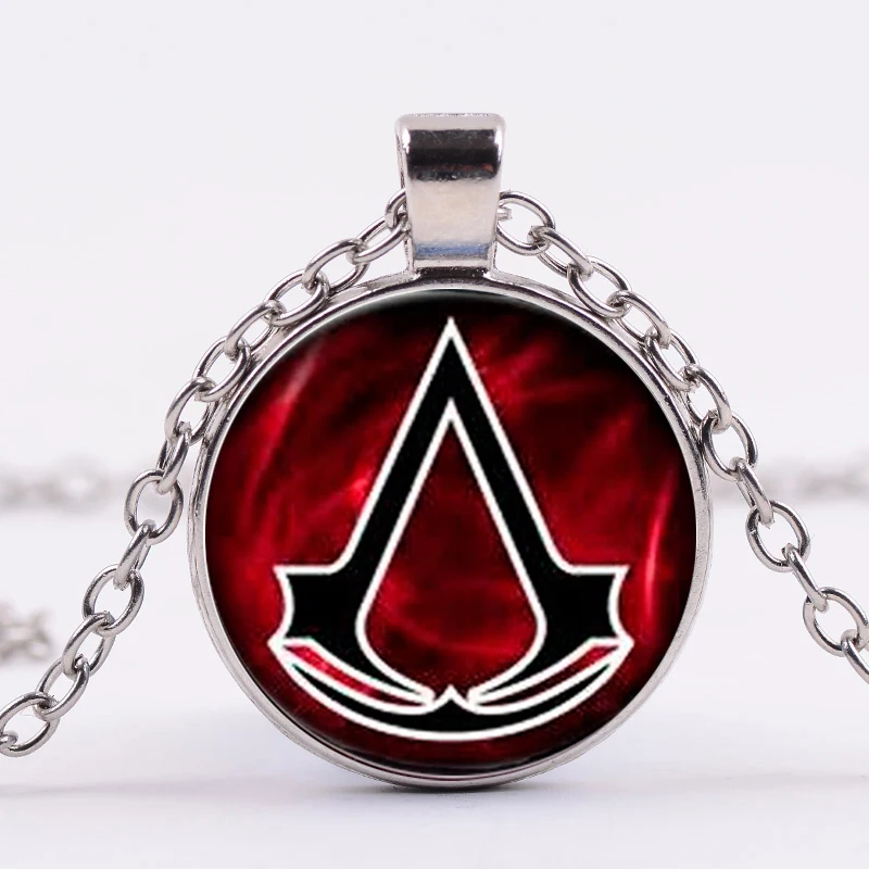 Ожерелье с металлической подвеской ручной работы для мужчин и женщин стильное