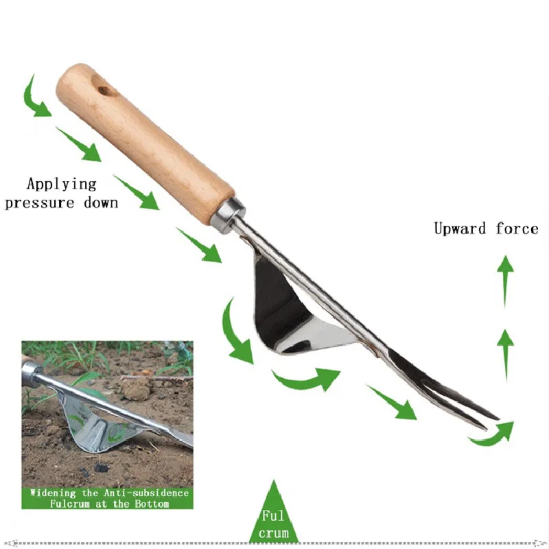 1 шт. многофункциональные небольшие садовые инструменты маленькая копка вилка