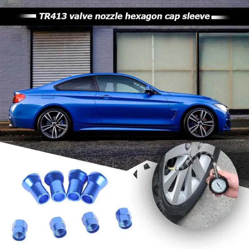 4 шт./компл. TR413 Алюминиевый Автомобиль Грузовик колесо клапан Стволовые рукава