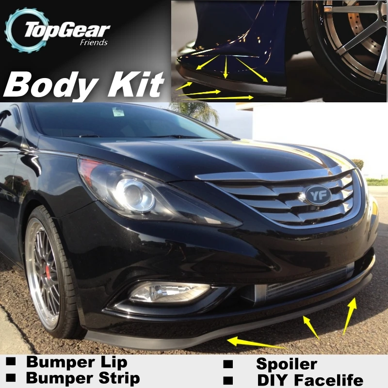 Дефлектор переднего спойлера ДЛЯ Hyundai great/ Azera для тюнинга автомобиля комплекта