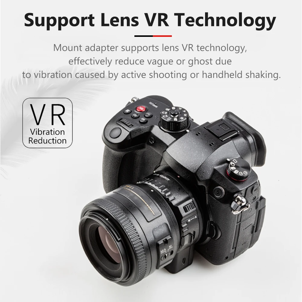 Viltrox NF-M1 Adapter Auto Focus Lens for Nikon F-Mount to M4/3 Camera Panasonic GH4 GH5 Olympus E-M10 III E-M5 | Электроника