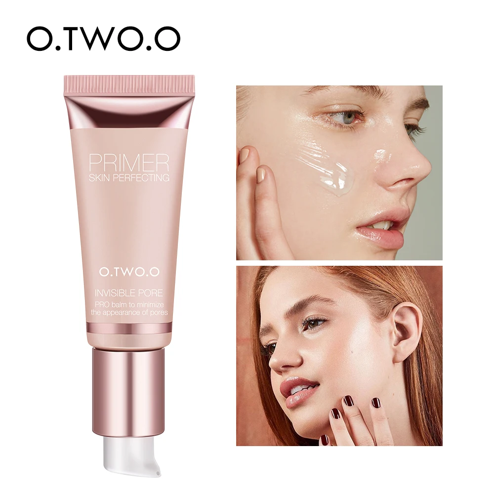 

O.TWO.O Makeup Base Face Primer Gel Invisible Pore Light Oil-Free Makeup Finish No Creases Not Cakey Foundation Primer Cosmetic