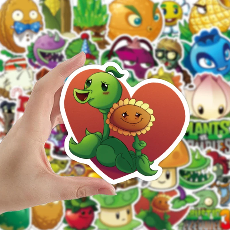 103050pcsset strange plant sticker school student diary hand ledger stationery mobile phone guitar decoration kawaii free global shipping