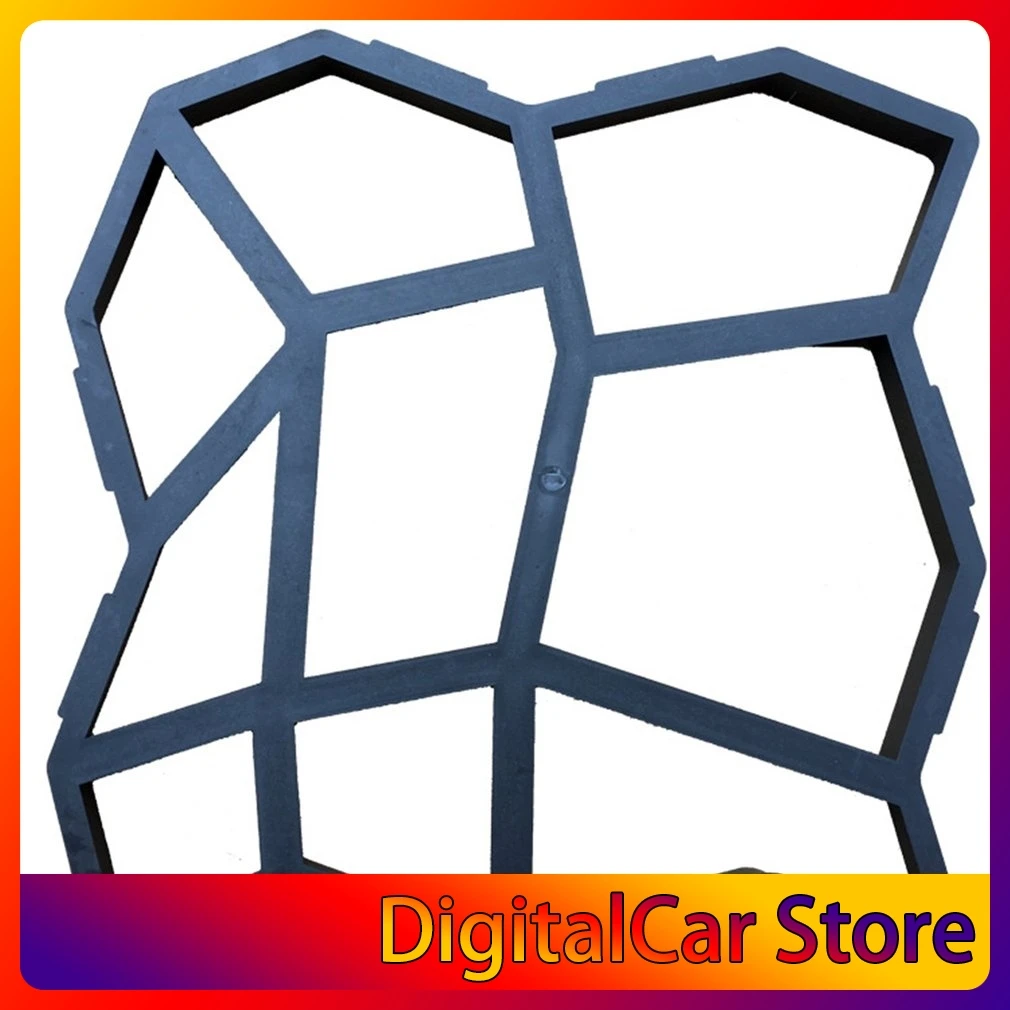 

12 моделей самодельных форм для плитки, цемента, кирпича, бетона, Пластиковая форма для создания дорожек, садовая форма для дорожек, украшени...