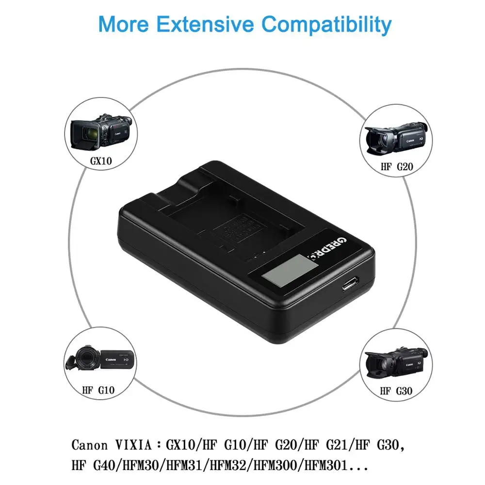 1780 мА/ч BP-820 BP820 Батарея для Canon BP 820 VIXIA GX10 XF400 XF405 HFG20 HFG30 HFG40 HFM41 HFM400 HFS21 HFS30 |