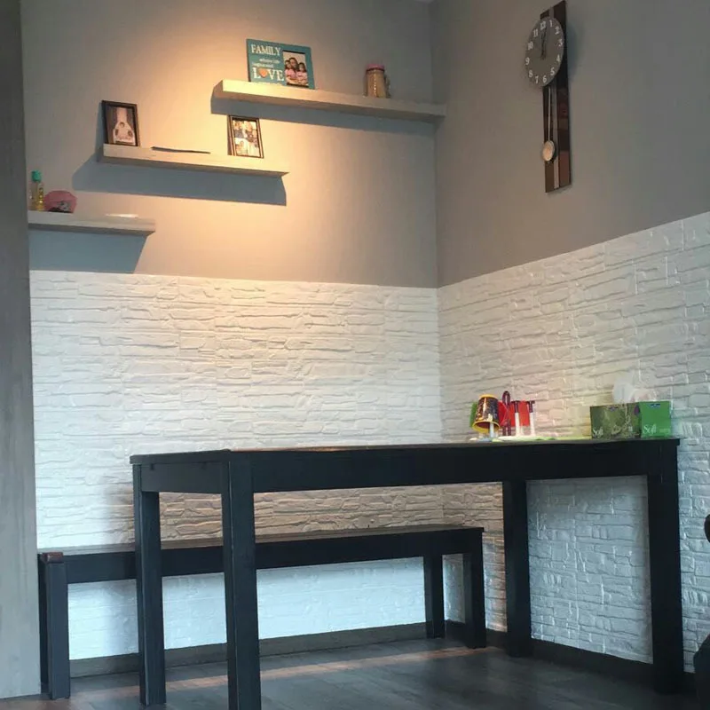 10 шт. 3D кирпичная стена наклейки Гостиная &quotсделай сам&quot из вспененного