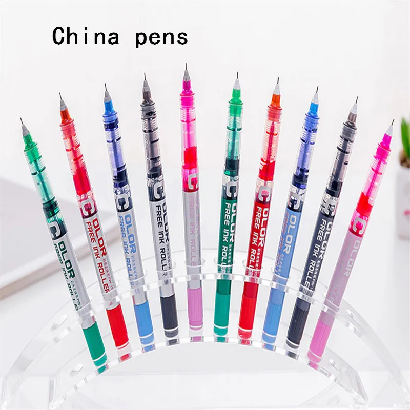 Высококачественная 159 многоцветная гелевая ручка большой емкости студент школа