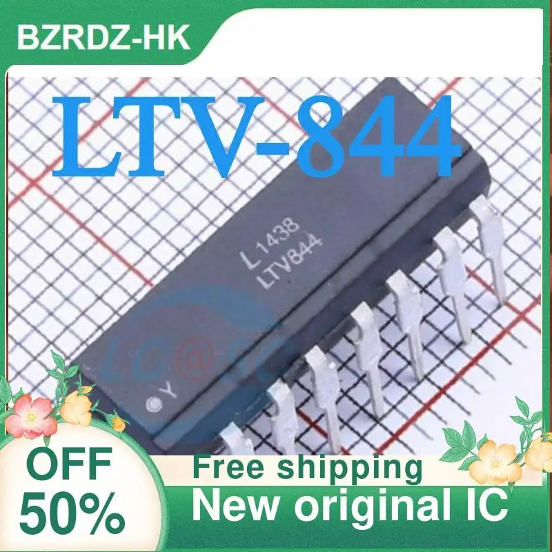 

2-10 шт./лот LTV-844 DIP новый оригинальный IC