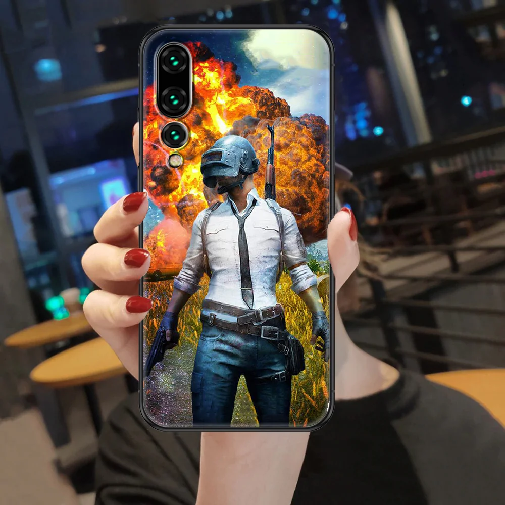 Чехол для телефона Huawei P Mate Y3 Y9 10 20 30 40 Smart Z Pro Lite 2017 2019 черный трендовый чехол Модный