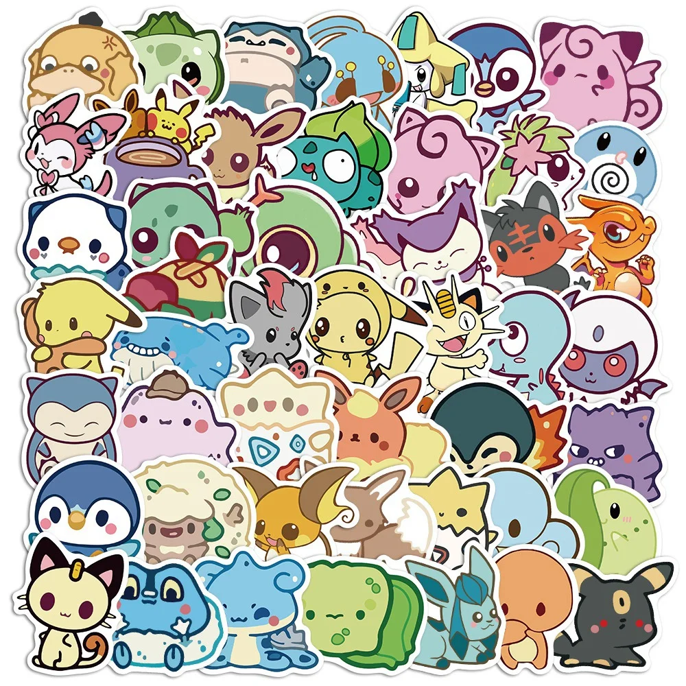 

10/30/50PCS Q Version Cute Pet Baby Cartoon Graffiti Stickers Waterproof Notebook Luggage Stickers Wholesale
