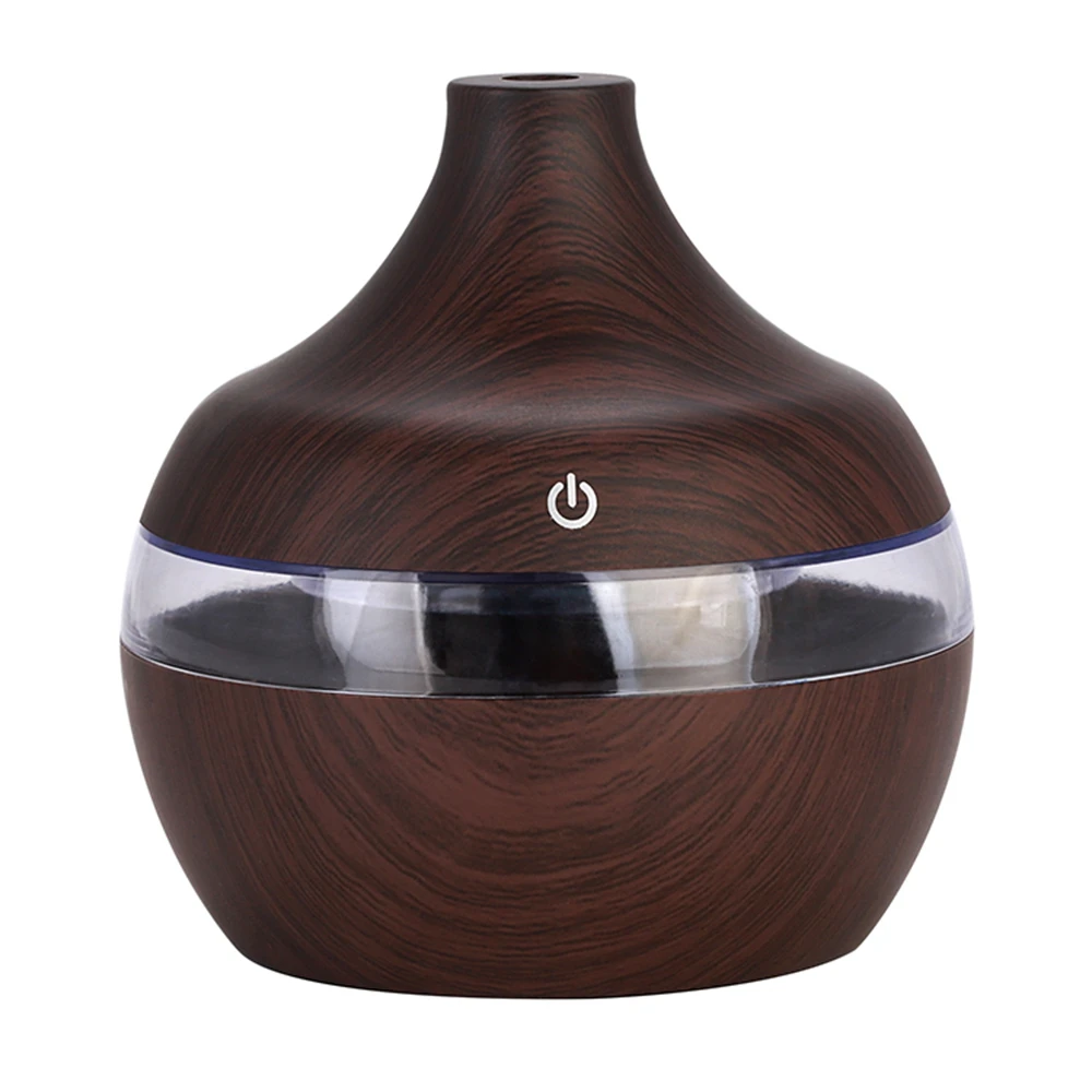 

USB 300ML Aroma Diffuser Essential oil Humidifier Electric Air Freshener with 7 Color Changing Night Lights for Home