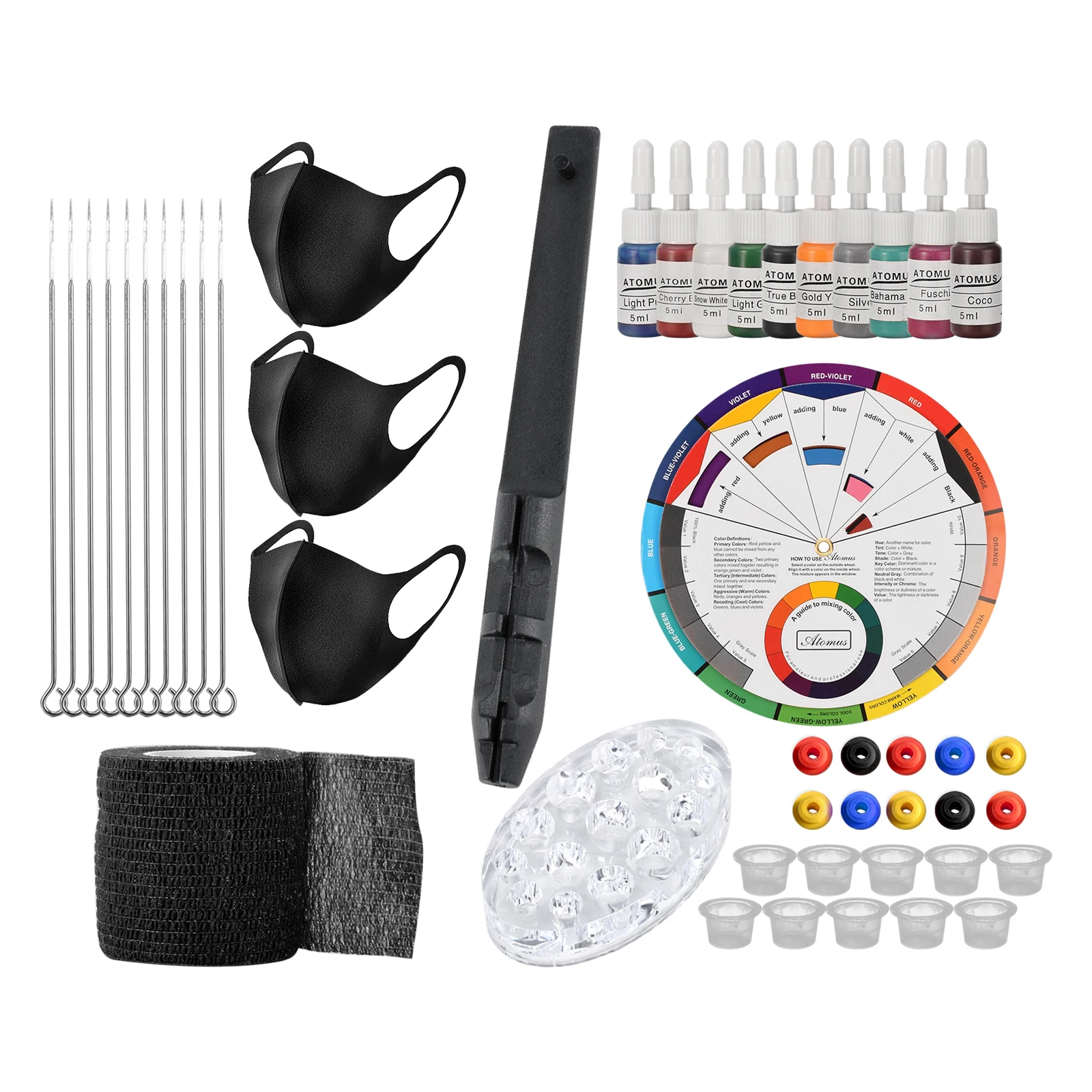 

Hand Poke Tattoo Kit Bandage Needles DIY Tattoo Supply for Beginner Artists