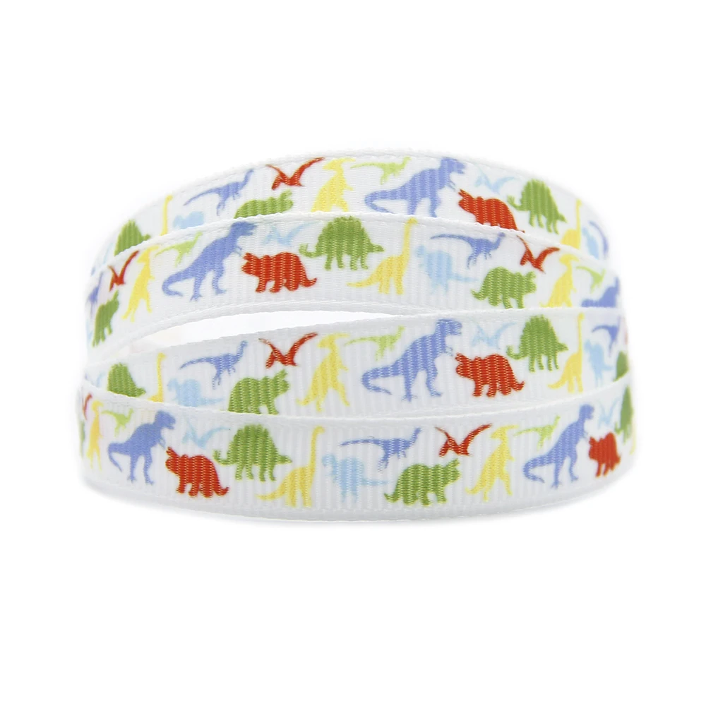 Лента в рубчик с рисунком животного 5 ярдов | Дом и сад