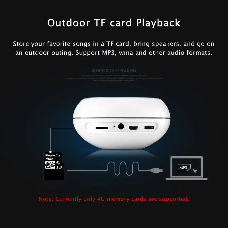 Беспроводная Bluetooth колонка встроенный микрофон стерео IXP4 водонепроницаемая