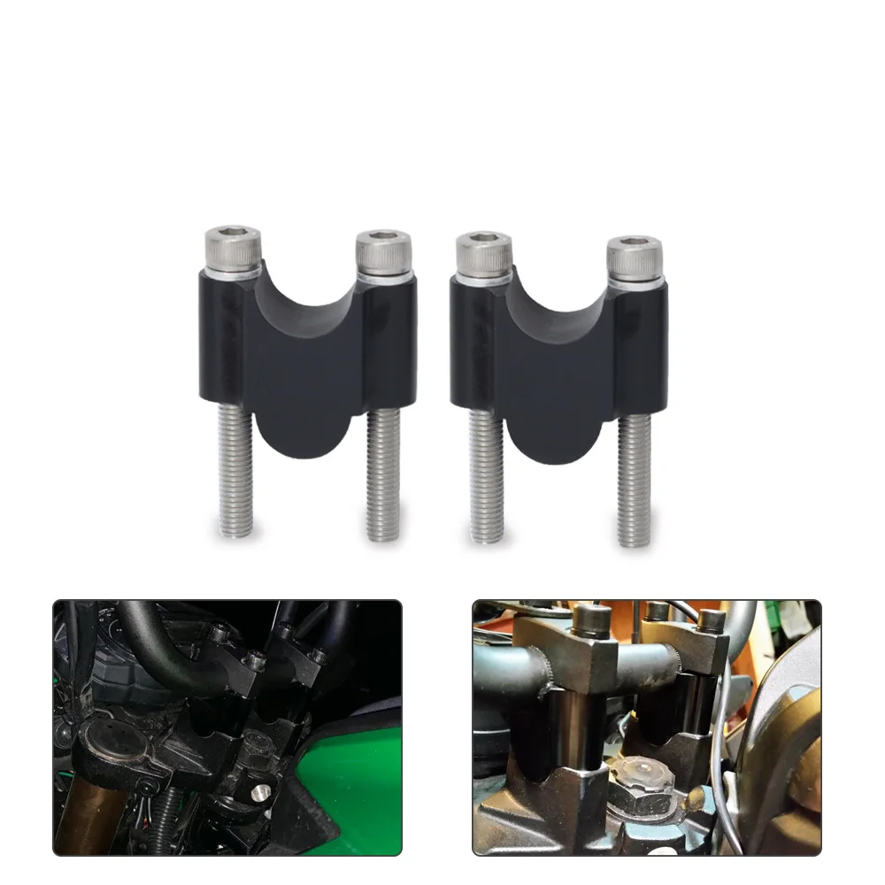 Набор для установки на руль мотоцикла с ЧПУ 7/8 дюйма или 1 1/8 универсальные зажимы