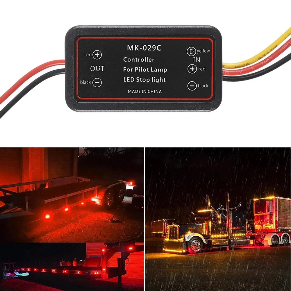 

Тормозной фонарь, контроллер автомобиля IP65, стробоскоп ABS Box, модуль мигания