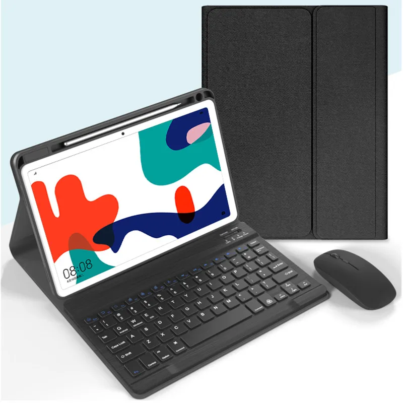 

Case For Huawei MatePad T10s T10 T 10 Wireless Bluetooth Keyboard Teclado For Huawei Matepad 10 4 Honor V6 Tablet Magnetic Cover