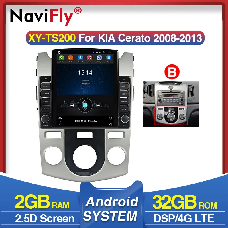 4G Android LTE 9 7 ”автомобильное радио аудио мультимедиа видео плеер навигация GPS для Kia