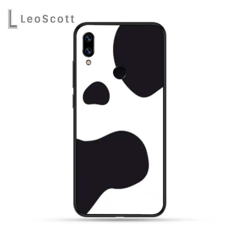 

Cow Print Phone Case For Xiaomi Redmi Note 4 4x 5 6 7 8 pro S2 PLUS 6A PRO
