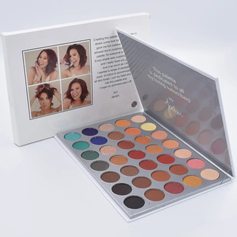 Новое поступление очаровательные тени для век 35 цветов Палитра Макияж матовые