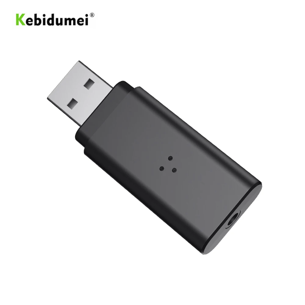 USB адаптер 3 5 мм приемник Bluetooth беспроводная гарнитура V5.0 для динамика автомобиля