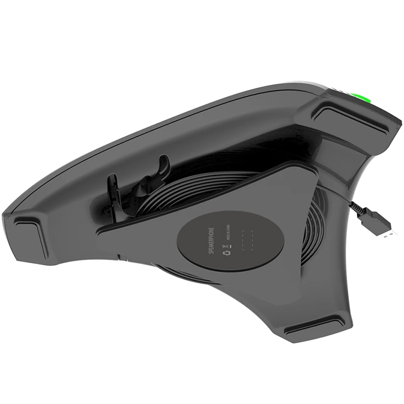 

USB Conference Microphone Omnidirectional USB Speakerphone ligent DSP Noise Reduction for Video Meeting Interview