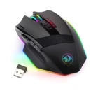 Redragon M801P Снайпер RGB проводной Беспроводной игровой Мышь 16000 Точек на дюйм 10 программируемых кнопок эргономичная рукоятка для геймерская мышь для ноутбука ПК