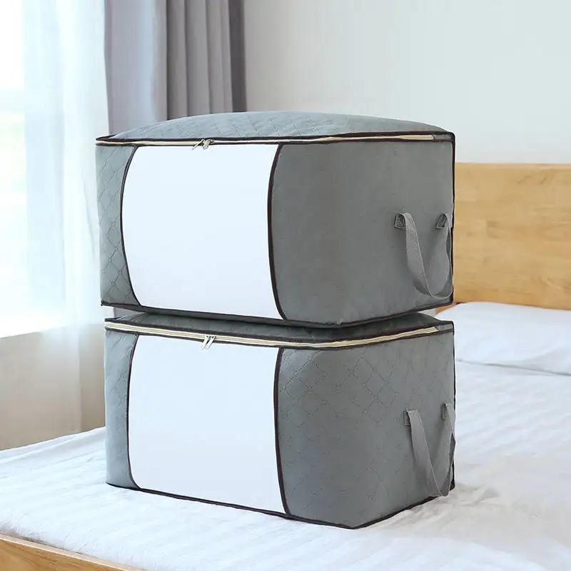 Waterproof Thick Quilt Storage Bag Large Capacity Clothing Storage Box Moving Luggage Packing Bag
