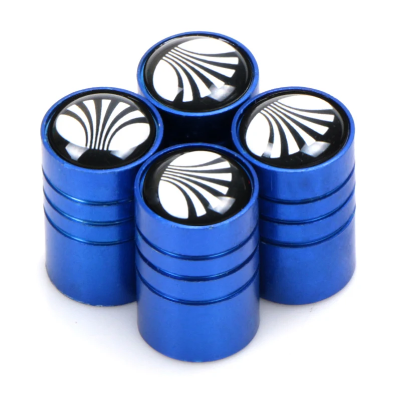 4 шт. автомобильный Стайлинг Новая алюминиевая эмблема шток клапана колеса