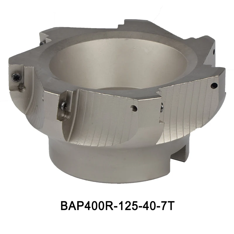 BAP300R BAP400R Наплечная головка Фрезы с ЧПУ, фрезерные инструменты, карбидные вставки APMT1135 APMT1604 - Длина режущей кромки: BAP400R-125-40-7T