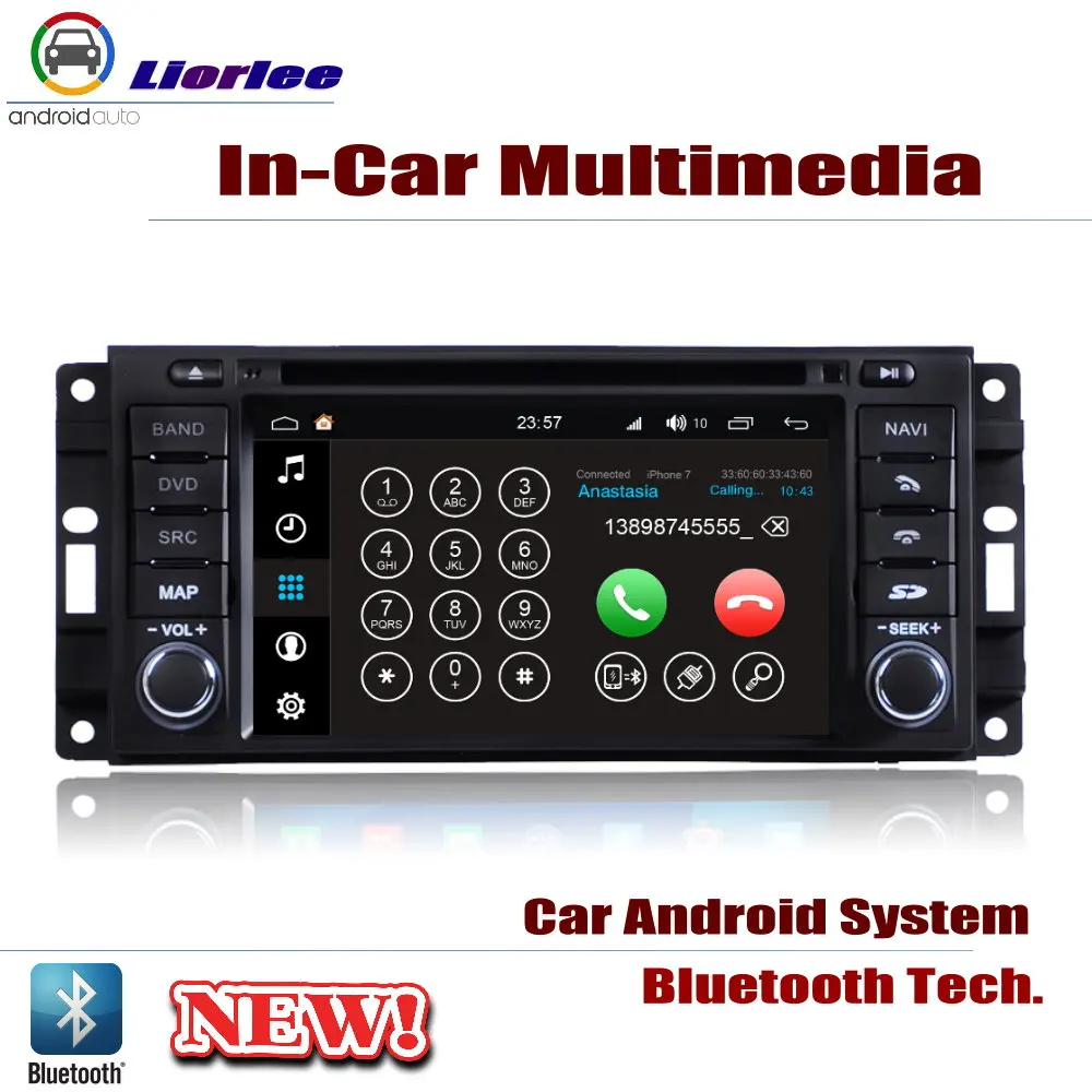 Автомобильный мультимедийный плеер Android для Jeep Cherokee/для Chrysler Group LLC 2008 2014 DVD радио