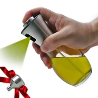 olive oil sprayer dispenser for bbqcookingvinegar glass bottle with leak proof spice drops jar seasoning kitchen tools
