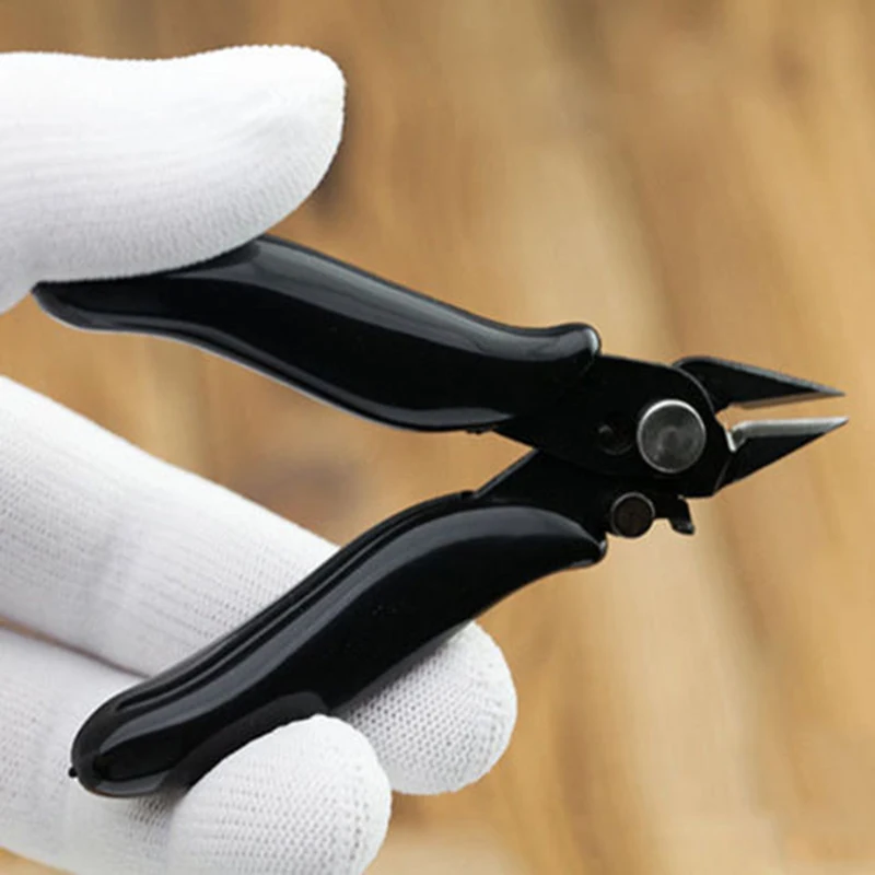 

Wholesale Mini Flush Wire Cutter Plier Cable Snips Electrical Cutting Side Cutter Tool New
