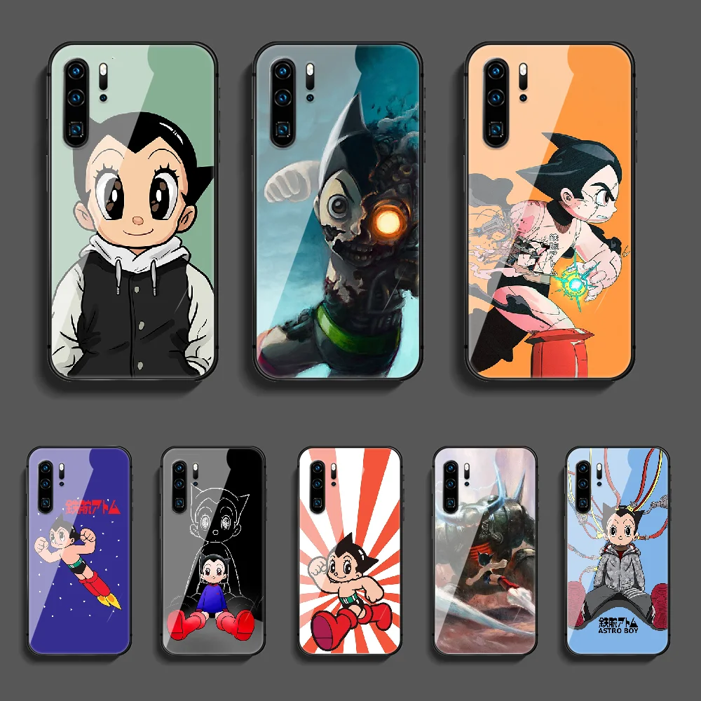 

Astroboy Cartoon Phone Tempered Glass Case Cover For Huawei Mate P 10 20 30 40 Lite Pro Smart Z 2019 Luxury Soft Hot Cover