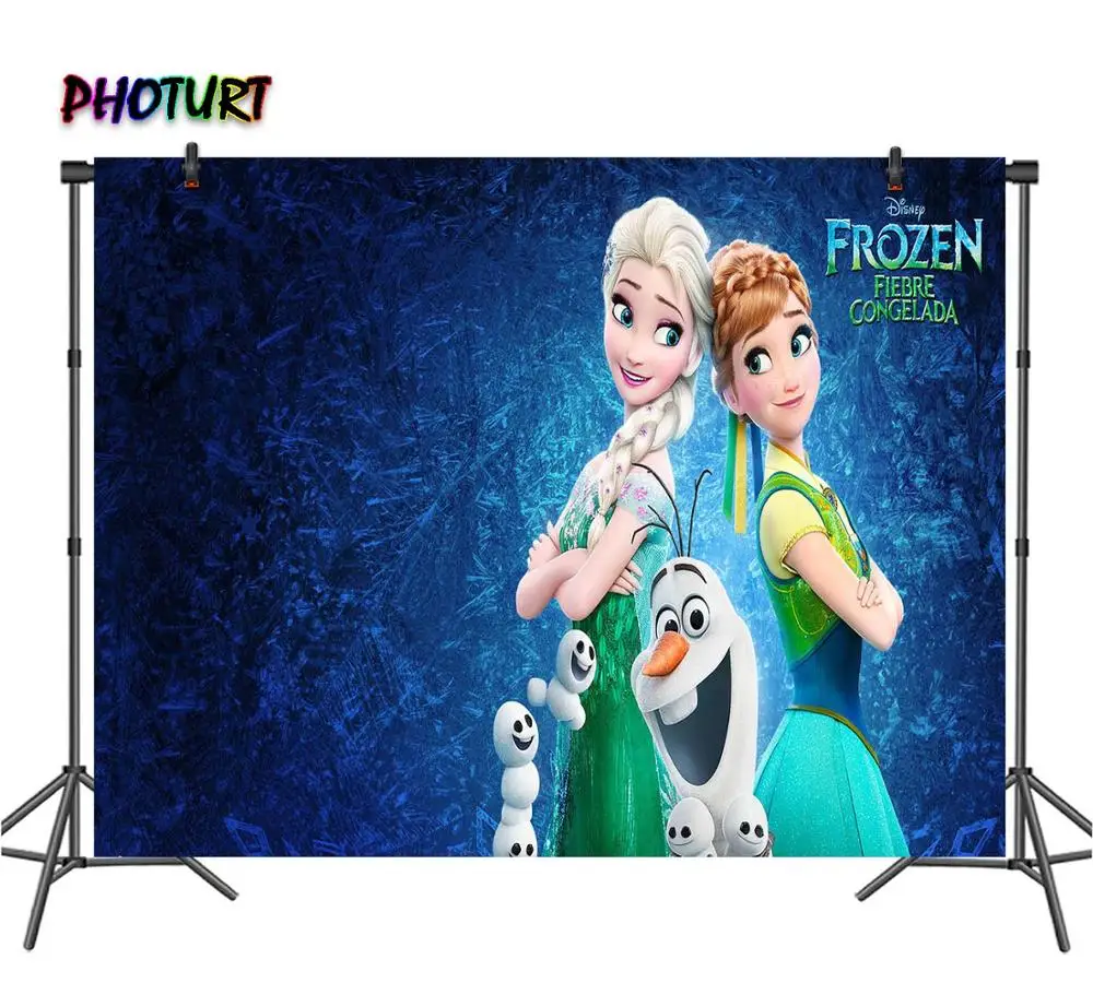 PHOTURT Frozen 2 фотографии фоны для девочек день рождения фон Королева Эльза Анна