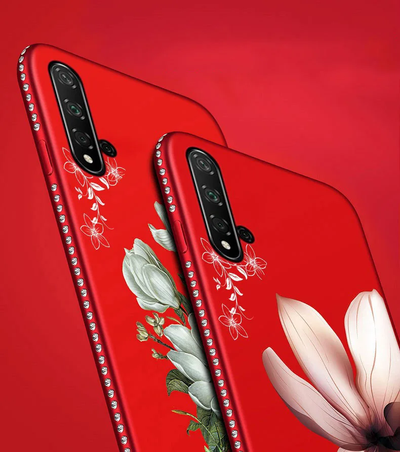 3D с букетом на свадьбе чехол для Xiaomi A2 Lite 9T Redmi 6 pro 5 Plus K20 S2 Y2 7 6A 4X 5A 7A Go Примечание 3