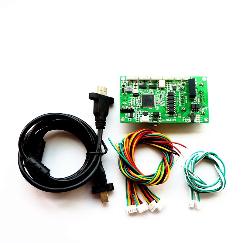 MACH3 4 оси USB ЧПУ контроль движения карты Breakout Board 5 В DC Аналоговый ШИМ Поддержка MPG