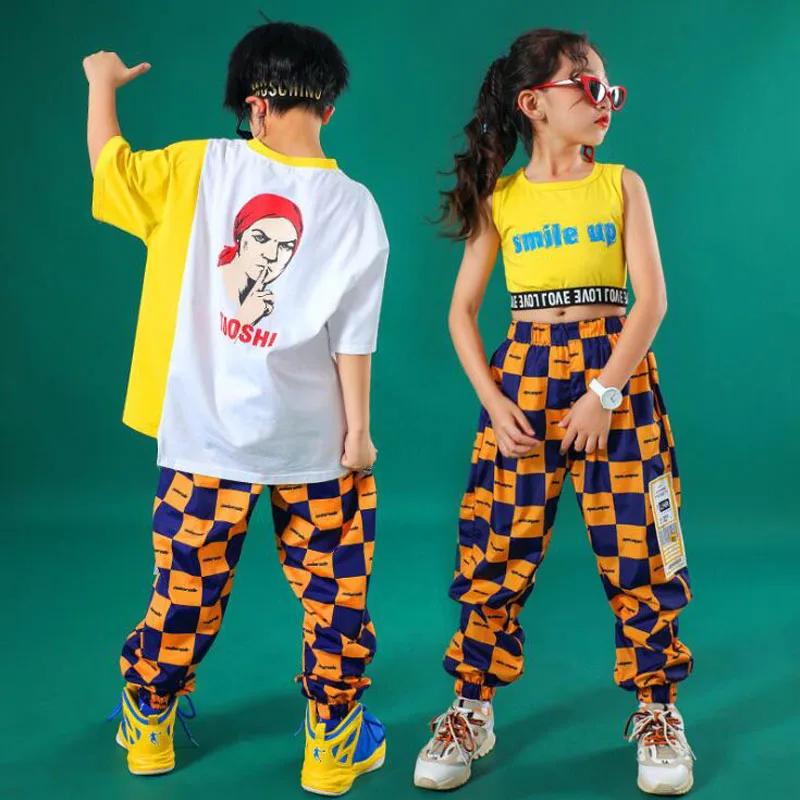 Детские брюки-джоггеры футболка пальто одежда в стиле хип-хоп наряды костюм для