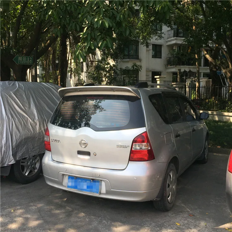 Спойлер для NISSAN LIVINA 2006-2012 спойлер из высококачественного АБС-материала заднее