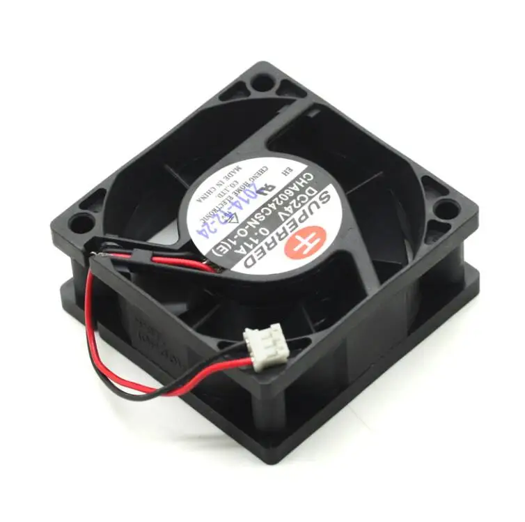 CHA6024CSN O 1(E) 6 см 24 В 0 11 A 6025 двухпроводной инверторный вентилятор для отвода