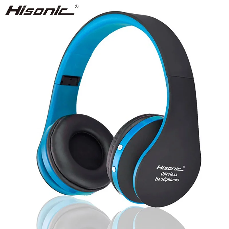 Hisonic беспроводные наушники портативная гарнитура с шумоподавлением V4.1 складные с микрофоном USB Игровые наушники bs-sun-8252